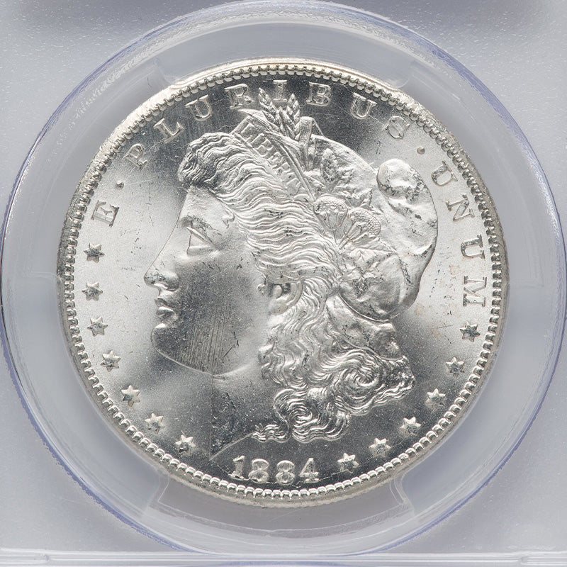 1884-CC Morgan Silver Dollar