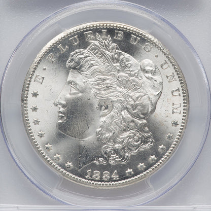 1884-CC Morgan Silver Dollar