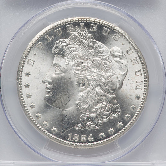 1884-CC Morgan Silver Dollar