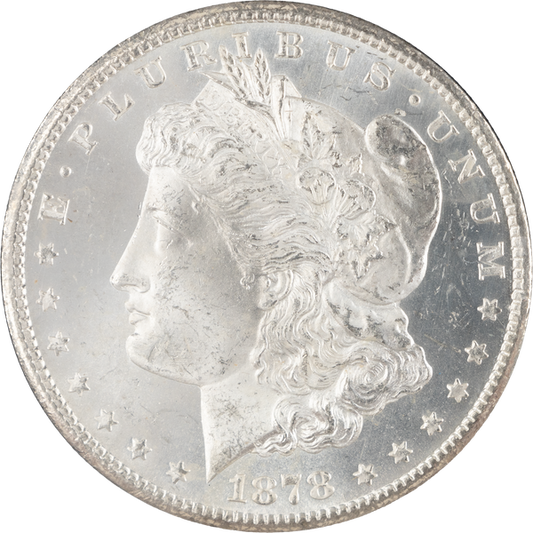1878-CC Morgan Silver Dollar