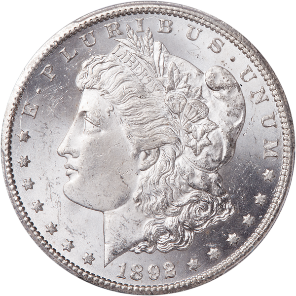1892-CC Morgan Dollar