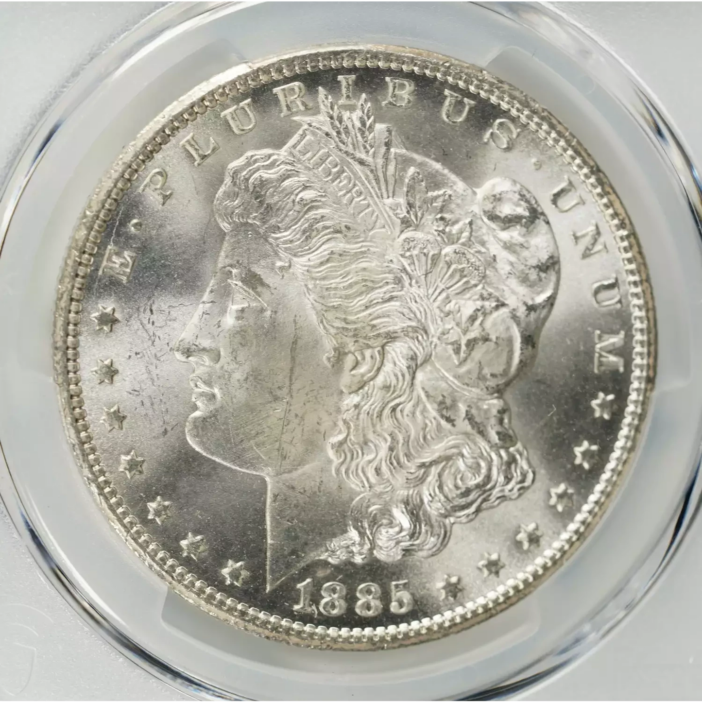 1885-CC Morgan Silver Dollar