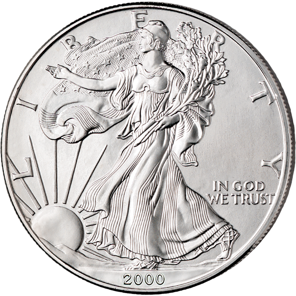 2000 Silver American Eagle