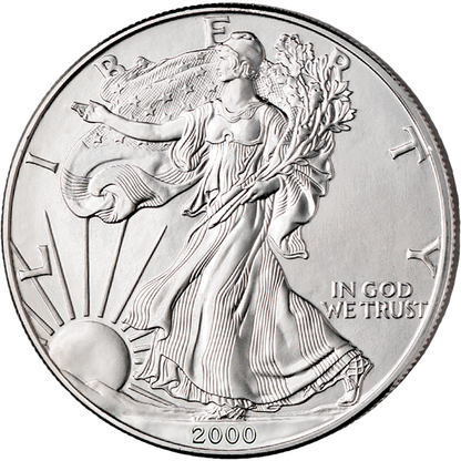 2000 Silver American Eagle