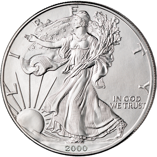 2000 Silver American Eagle