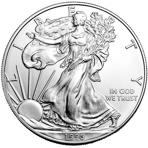 1996 American Silver Eagle Coin