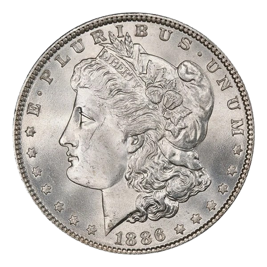 1886 Morgan Silver Dollar