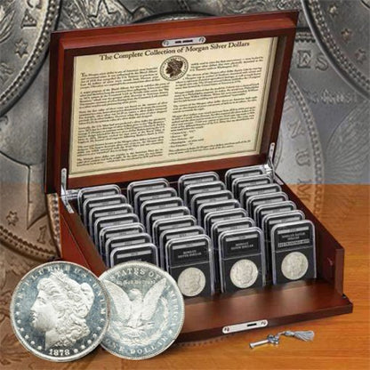 【Complete Set】1878S-1921S Morgan Silver Dollar(28PC)